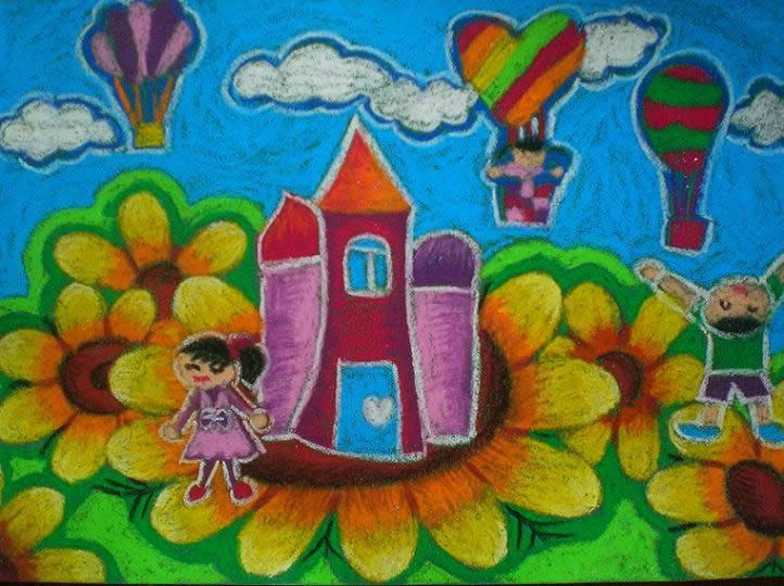 我的家简笔画_我的家图片欣赏