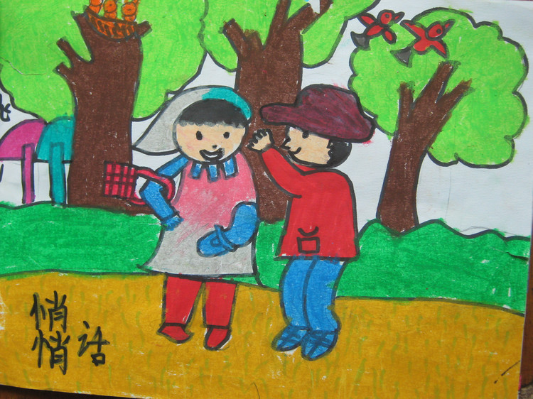 幼儿园主题画劳动节